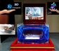 Холограмна кутия проектор 3D истински образи в холограма