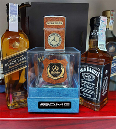 Mercedes whiskey glass in a gift box подаръци