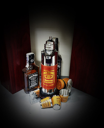Диспенсър Джак Даниелс комплект марков алкохол за подарък с фотосензор