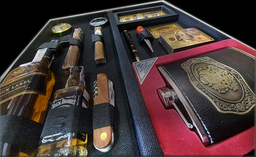 Марков brand алкохол в метален куфар хумидор
