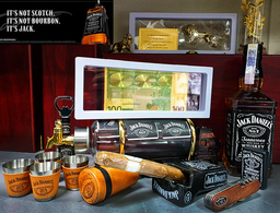 Бутиков подарък за колекция намъж камион цистерна с канелка в куфар хумидор JACK