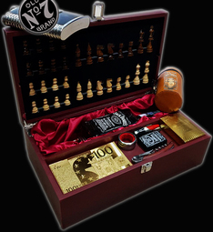 Колекционерски подарък шах Jack Daniels